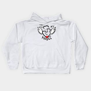 Momy my Angel Kids Hoodie